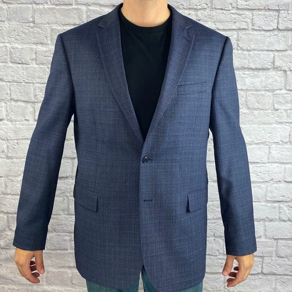 Jos A Bank Suit Jacket Mens Slim Fit 46 Long